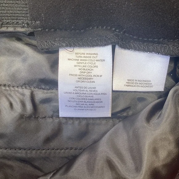 Anne Klein black skinny leg dress pants - Picture 3 of 5